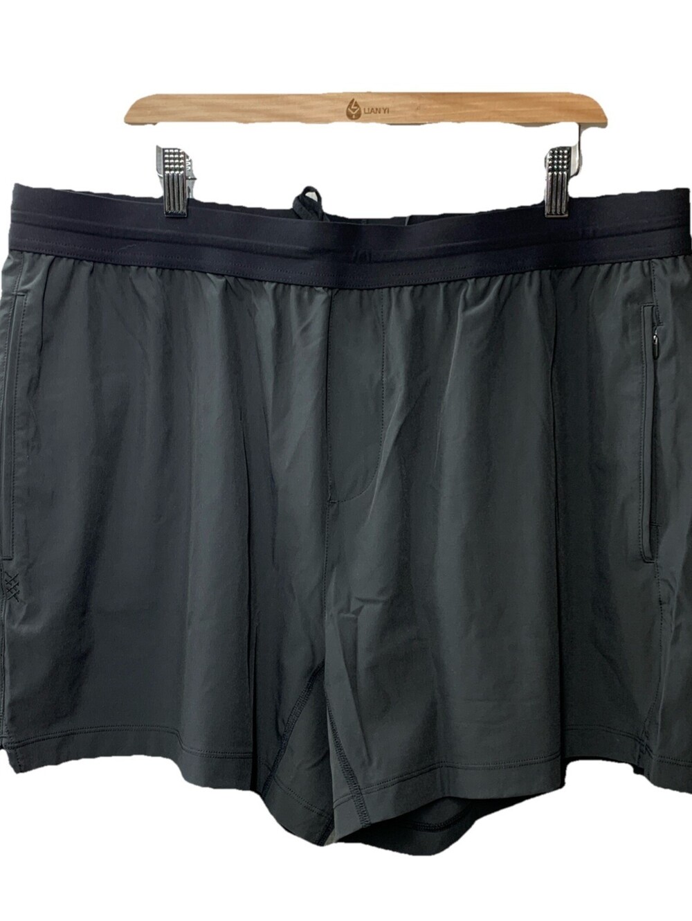 Rhone 5" Mako Tech Short - Mens Unlined Workout Shorts Size XXL, Asphalt Black